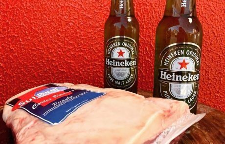 Picanha e bebida gelada